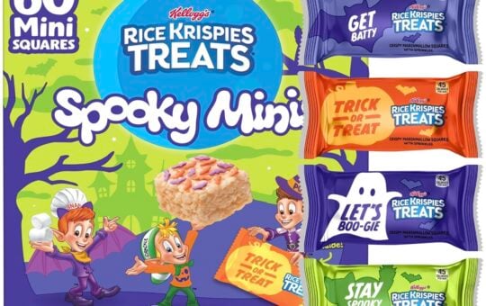 rice krispies treats spooky minis 60 ct