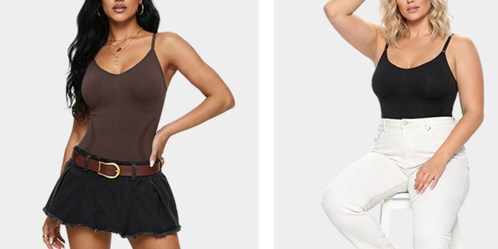 women wearing shapewear