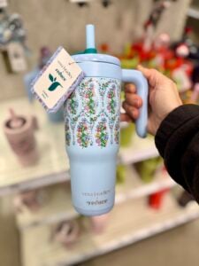 target blue vera tumbler