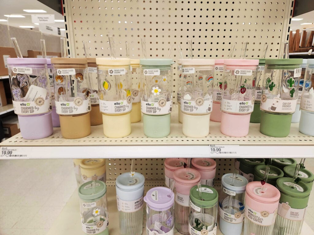 target ello charm tumblers