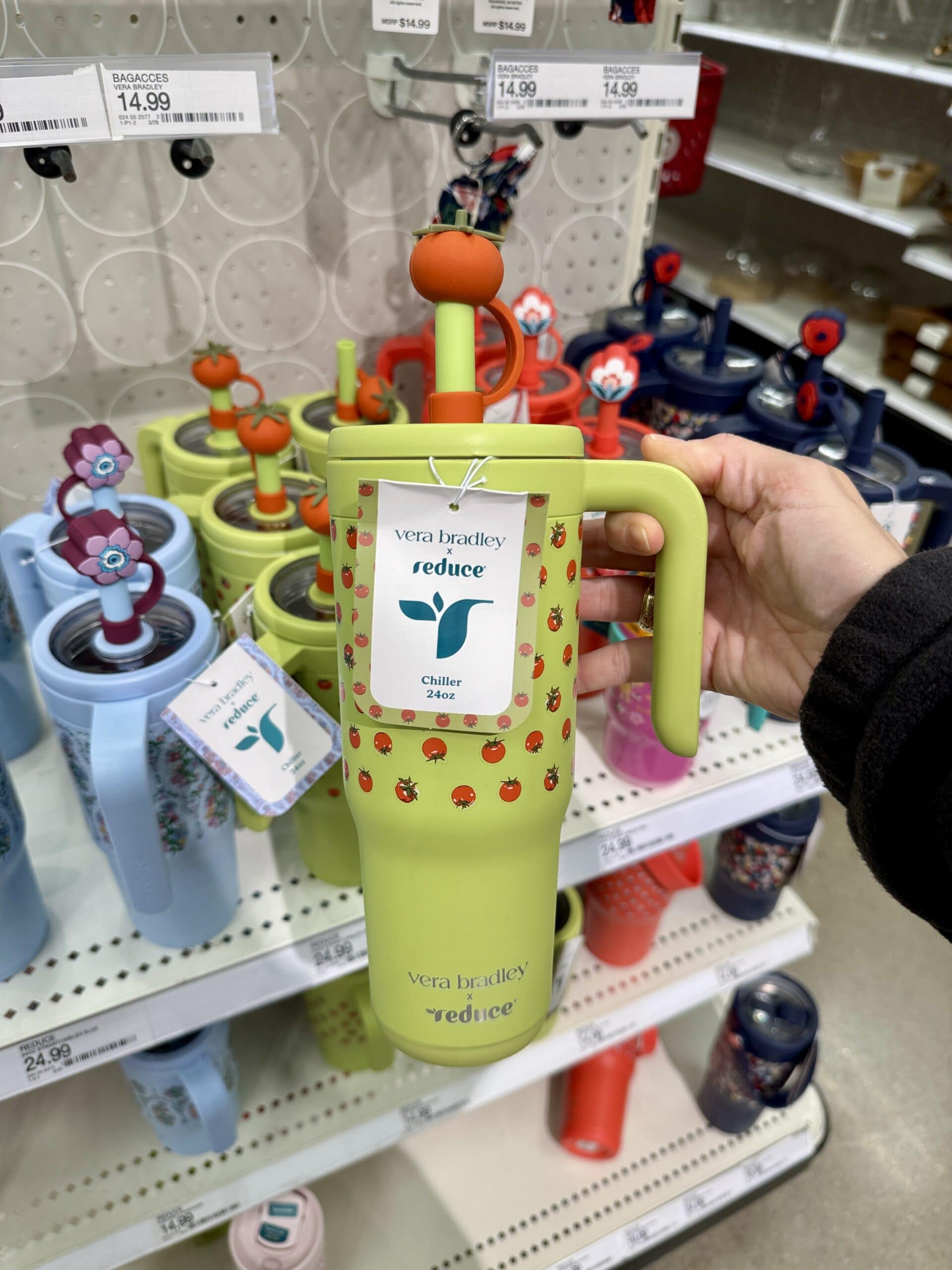 target green vera tumbler