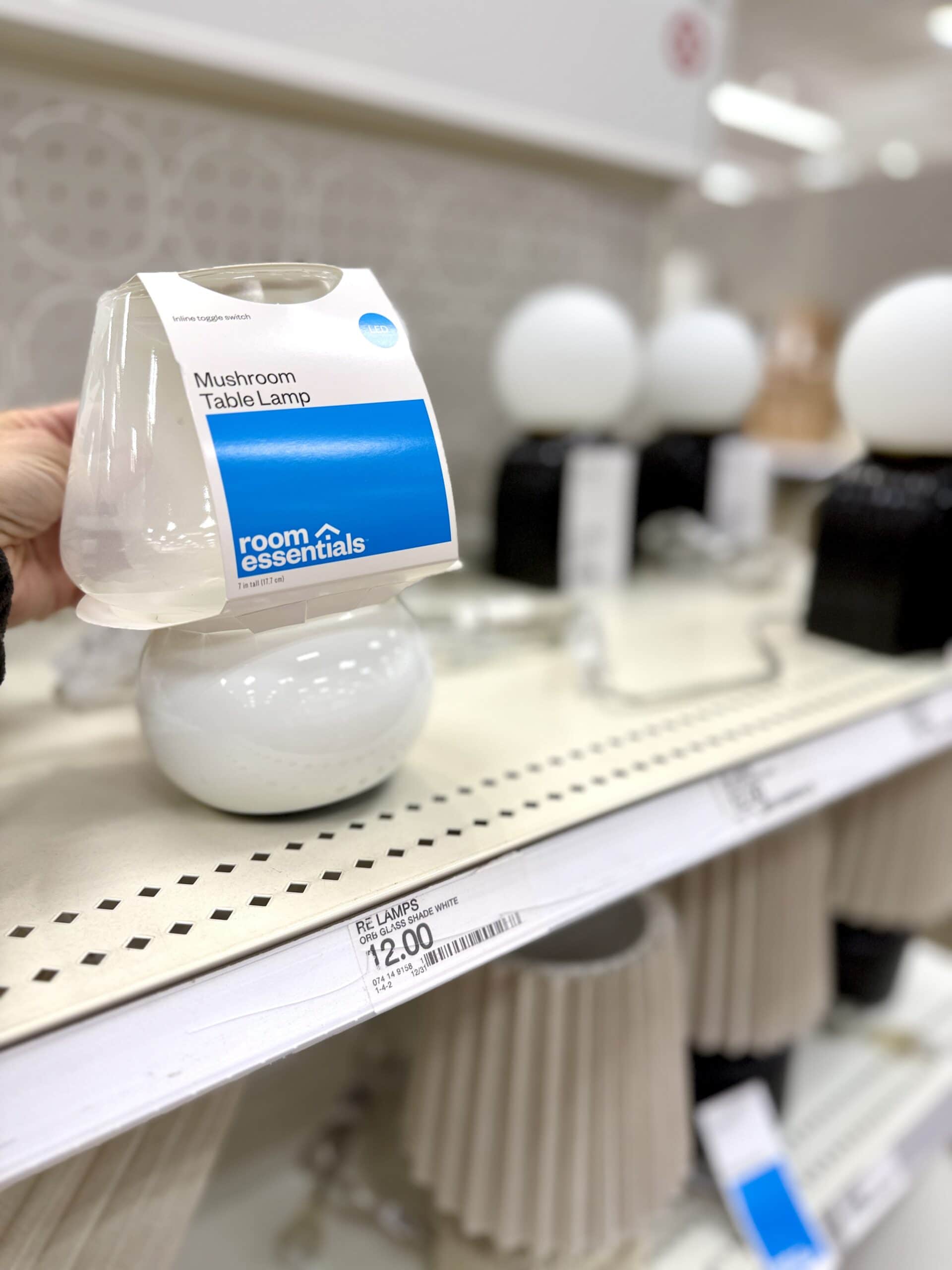 target mushroom lamp