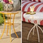 tile bistro side table dupe