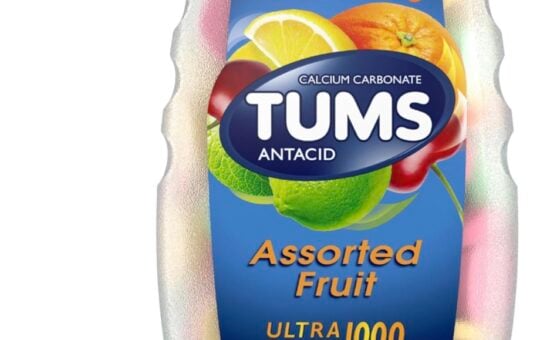 tums assorted fruit tablets 72 ct