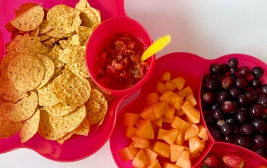 tupperware chip dip set