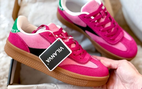 vilanva pink sneakers