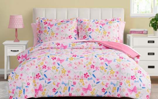 walmat butterfly bedding