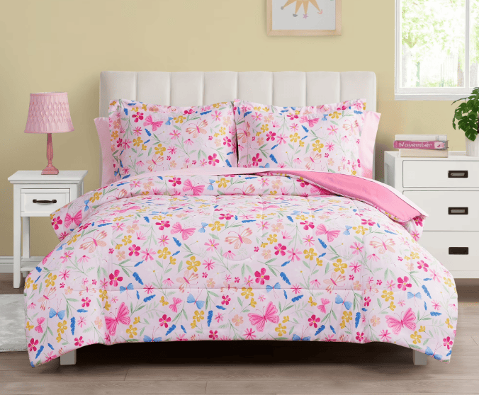 walmat butterfly bedding