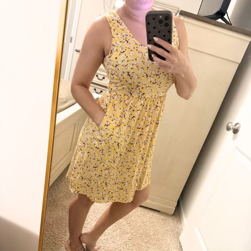 yellow sundress
