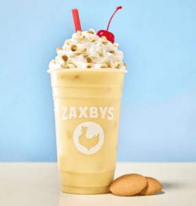 zaxbys banana milkshake
