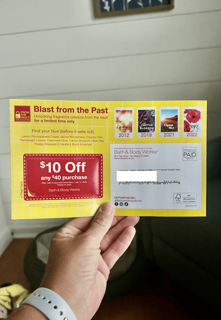 BBW Mailer back BBW Mailer back