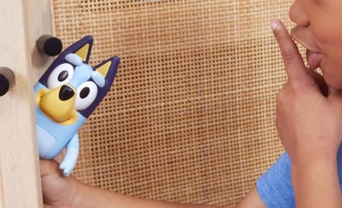 Bluey Game Hide and Seek Electronic Figure Toy Game