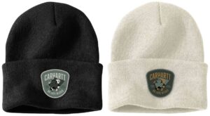 Carhartt Knit Shamrock Patch Beanies
