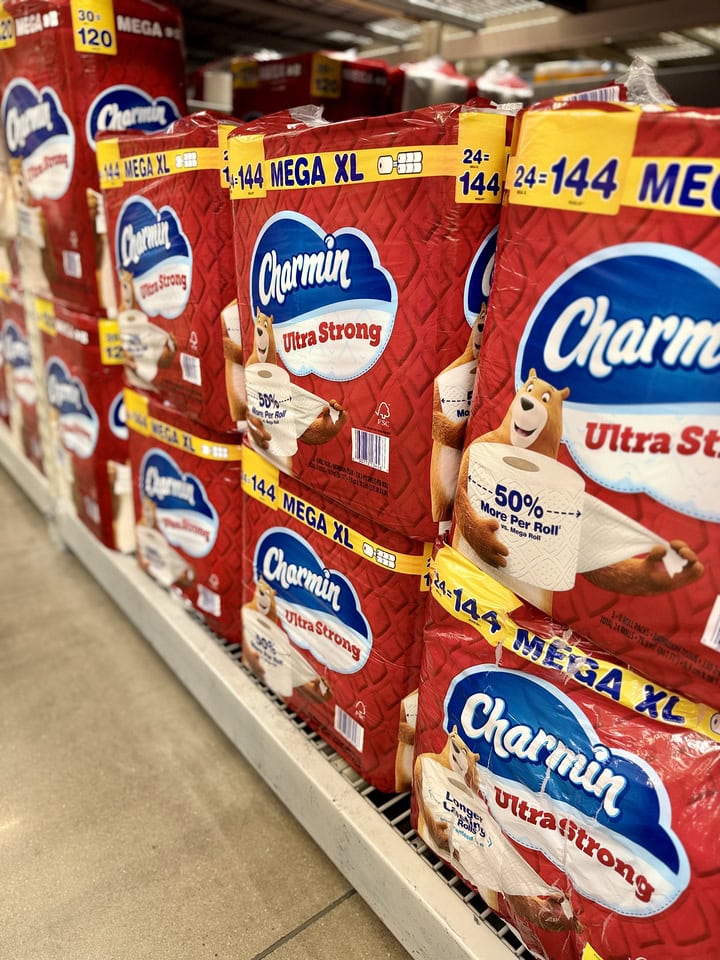 Charmin Ultra Soft Toilet Paper