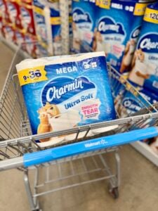Charmin Ultra Soft Walmart Cart