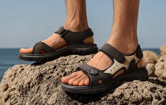 DREAM PAIRS Men’s Arch Support Hiking Sandals