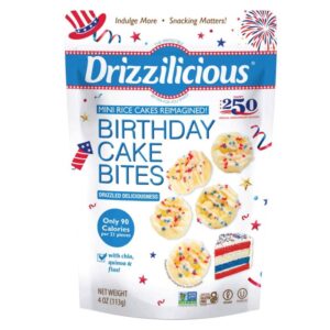 Drizzilicious cake bites