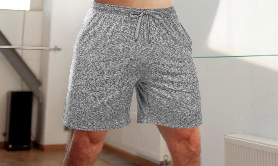 EMPTYPOP 2 Packs Mens Athletic Running Shorts