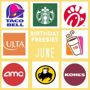 June birthday freebies
