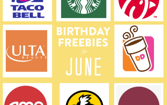 June birthday freebies