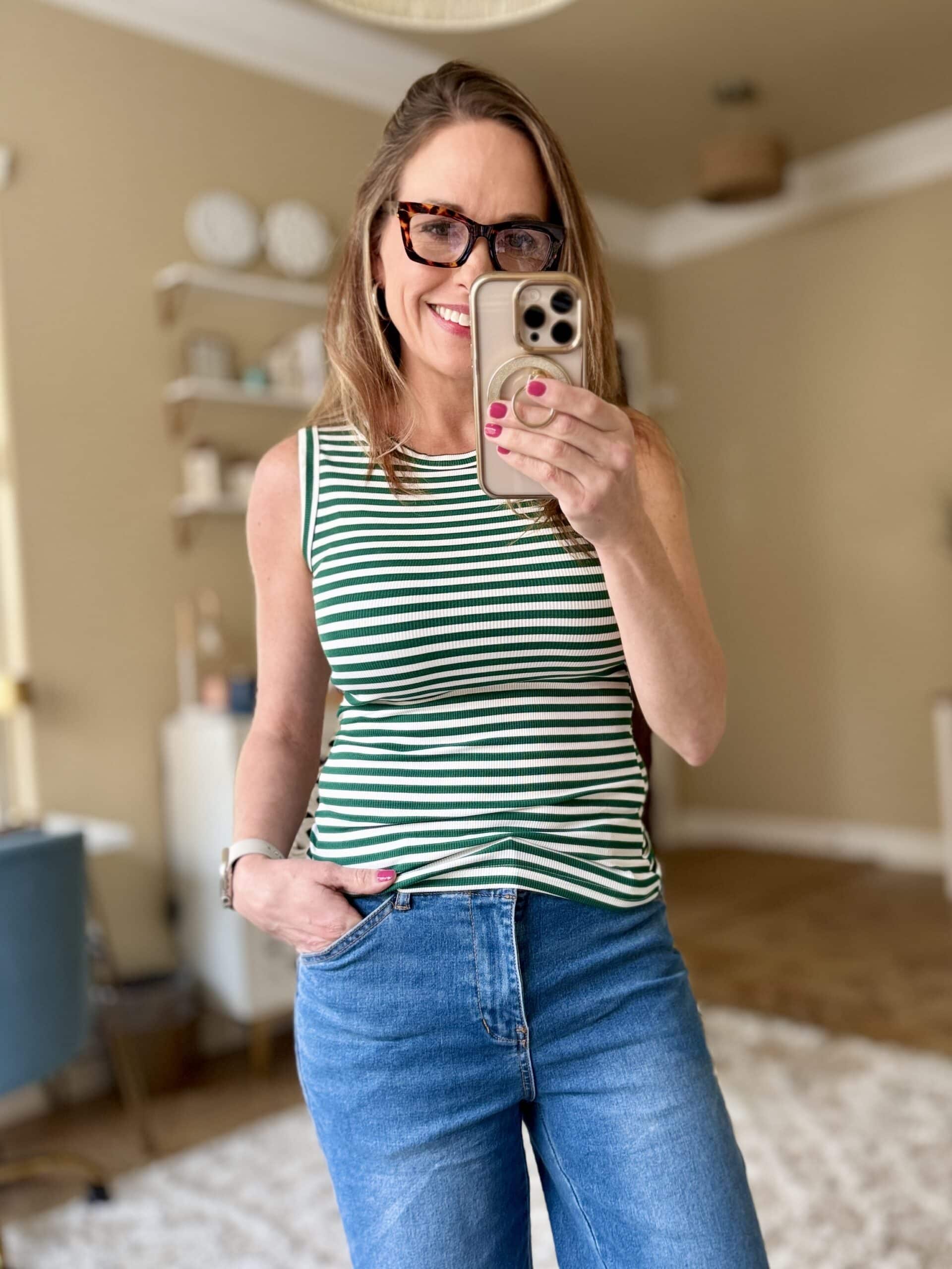 Mary Women's Tank Top Green