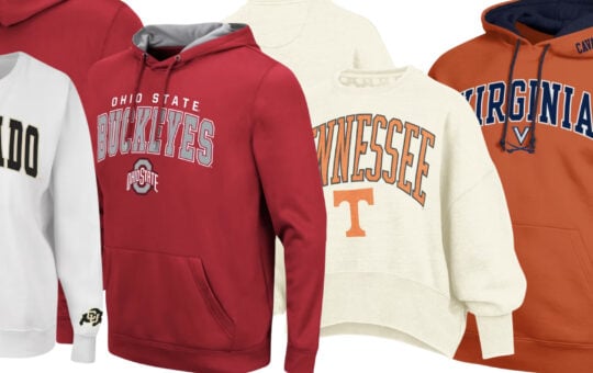 NCAA college hoodies sweatshirts fanatics