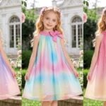 NIUSC Girls Chiffon Dress