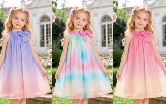 NIUSC Girls Chiffon Dress