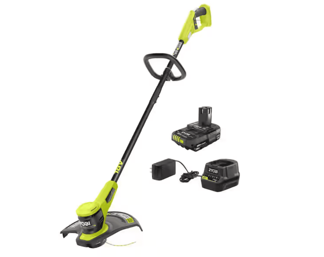 ONE+ 18V 13 in. Cordless Battery String Trimmer with 2.0 Ah Battery and Charger