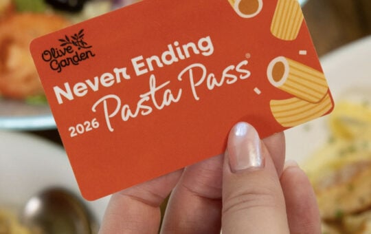 Olive Garden Never Ending Pasta