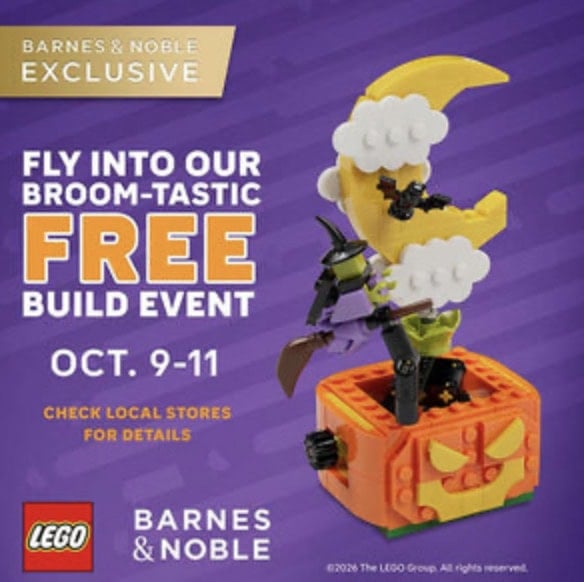 barnes and noble lego flyer