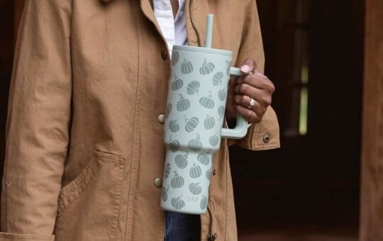 Simple Modern Pumpkin Tumbler