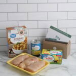 Slow Cooker Chicken and Dressing Ingredients