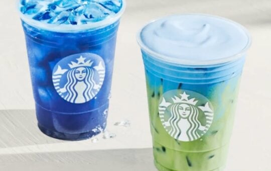 Starbucks Blue Coconot Drinks