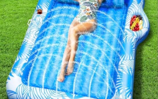TURNMEON Inflatable Tanning Pool Lounger Float
