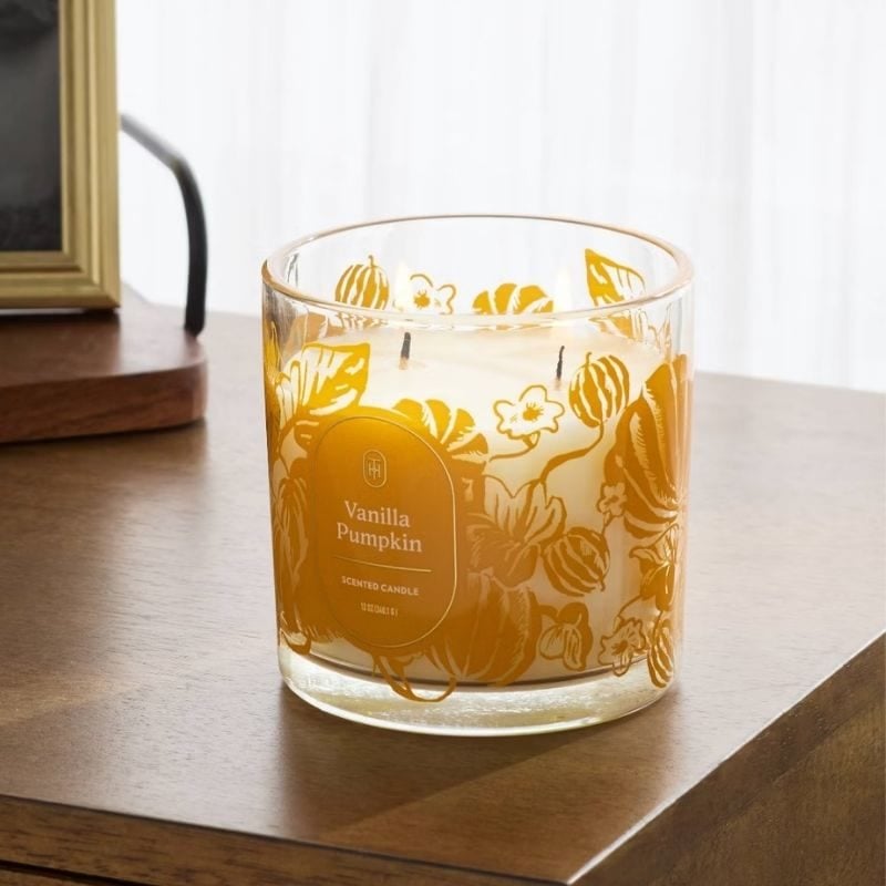 Threshold Vanilla Pumpkin candle