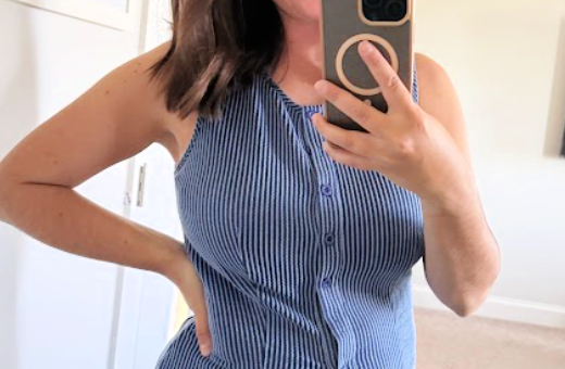 allison ribbed vest