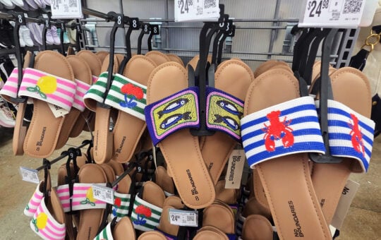 beaded sandals walmart