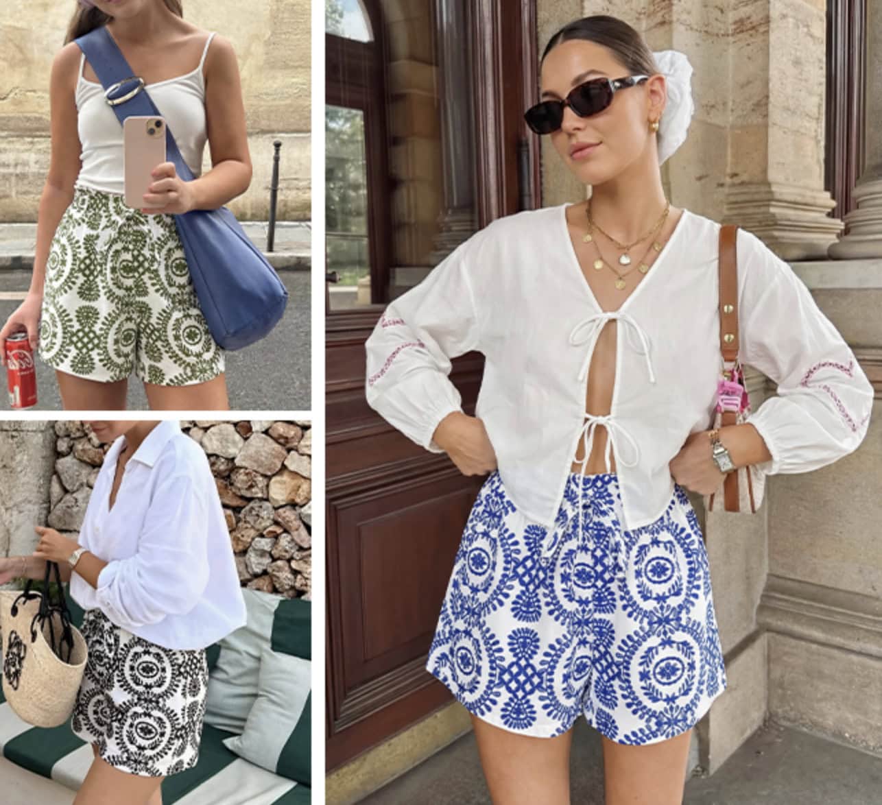 boho shorts