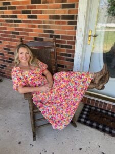 btfbm floral dress