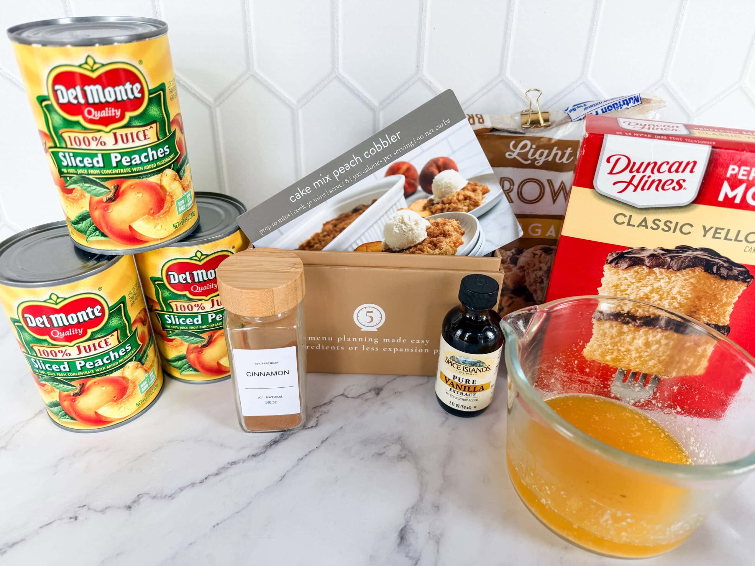 cake mix peach cobbler (2)