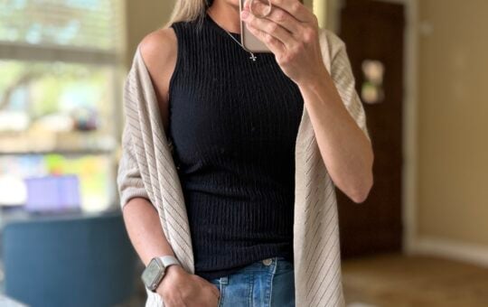 crochet cardigan