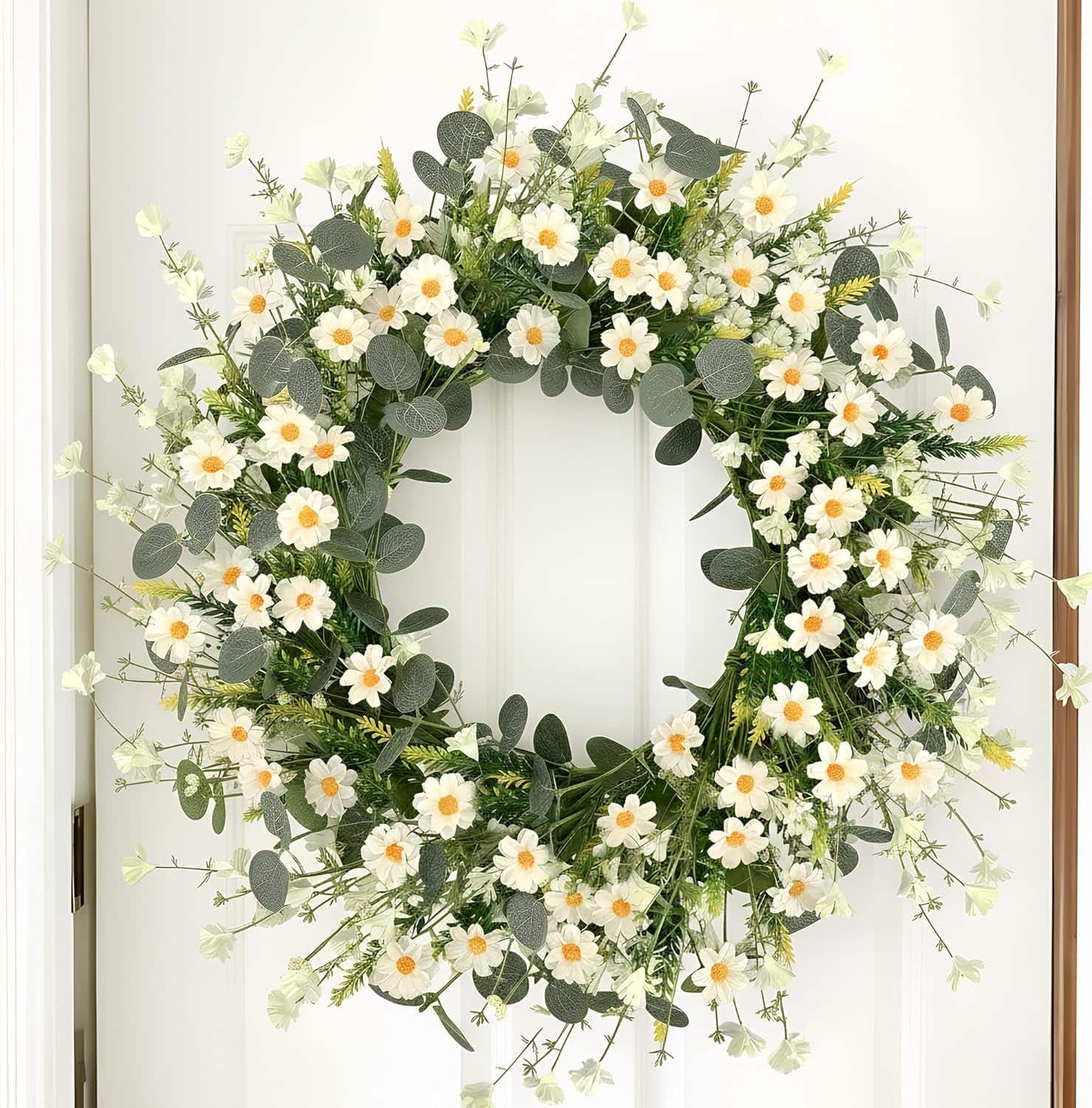 daisy wreath daisy wreath