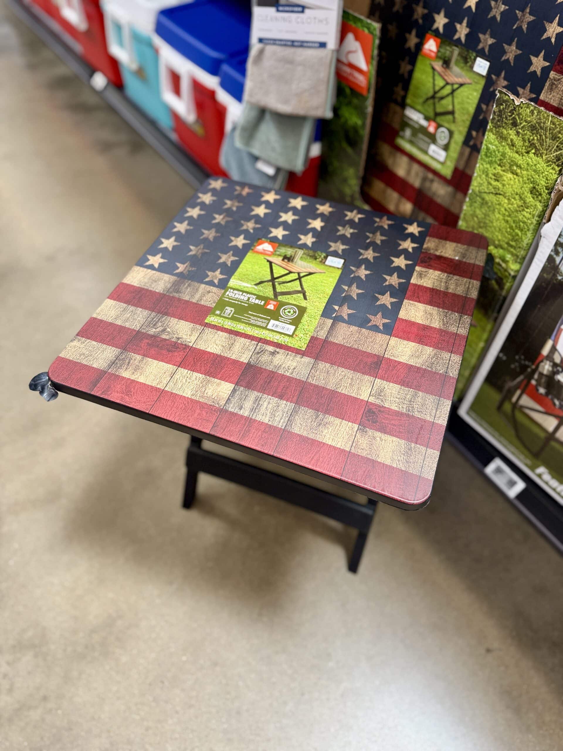flag table flag table