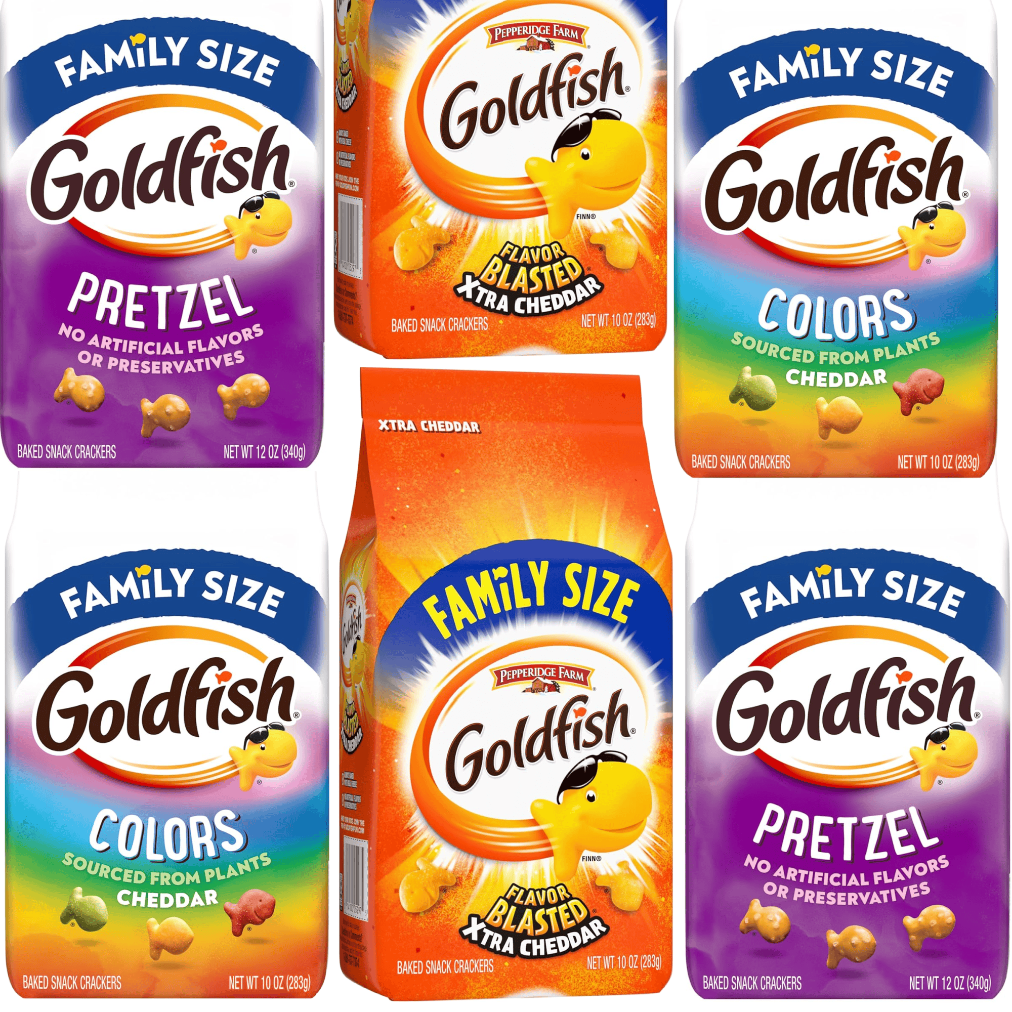 goldfish family size