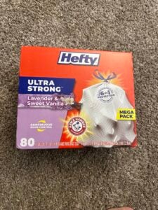 hefty lavender vanilla
