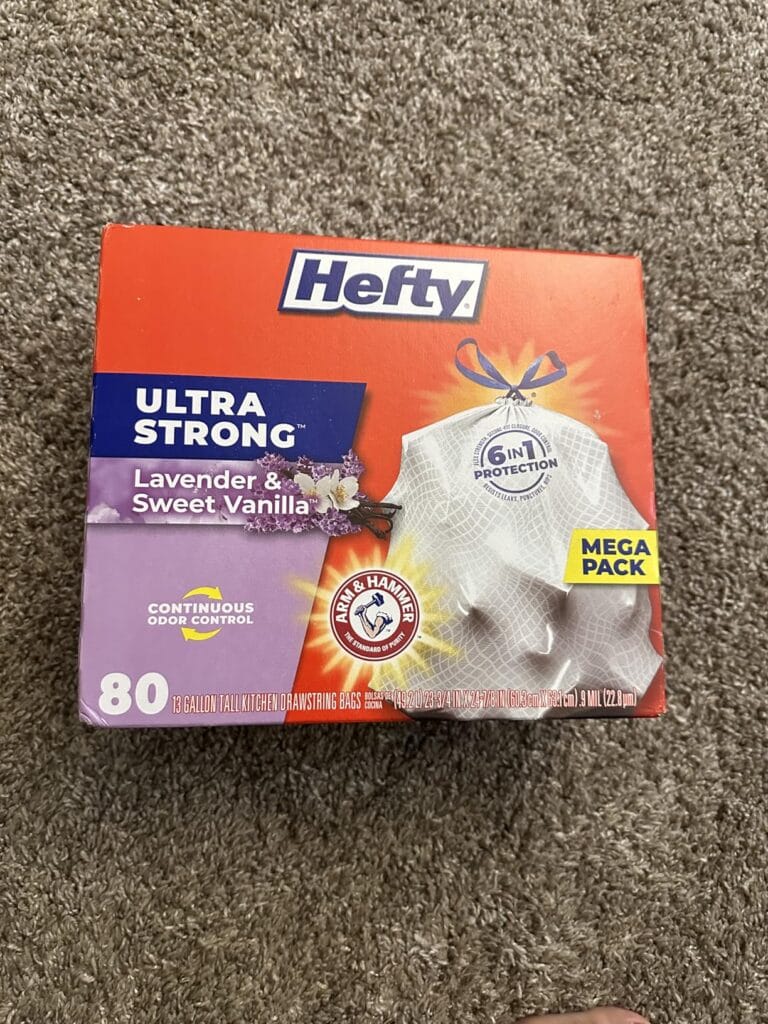 hefty lavender vanilla