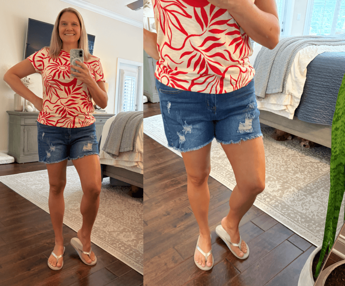 kristen mixshe jean short review