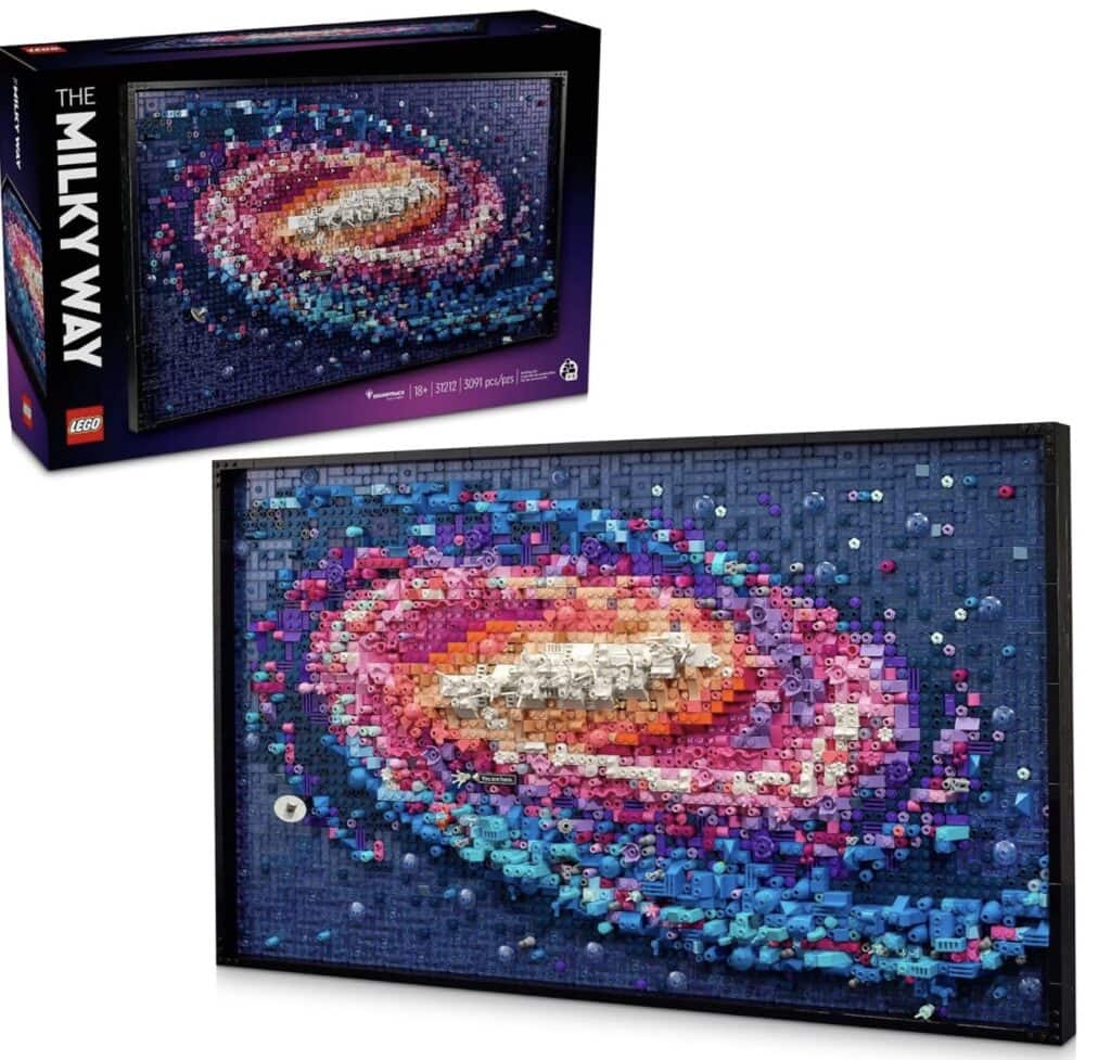 lego art the milky way galaxy set