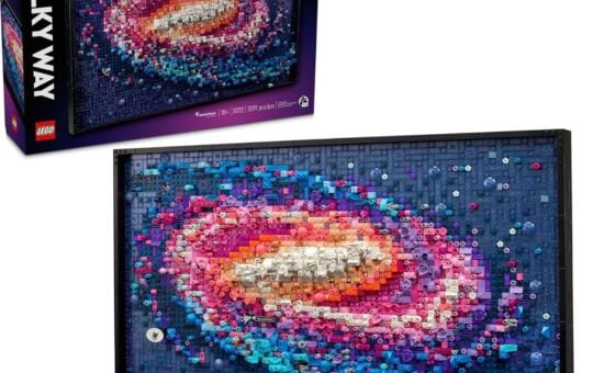 lego art the milky way galaxy set